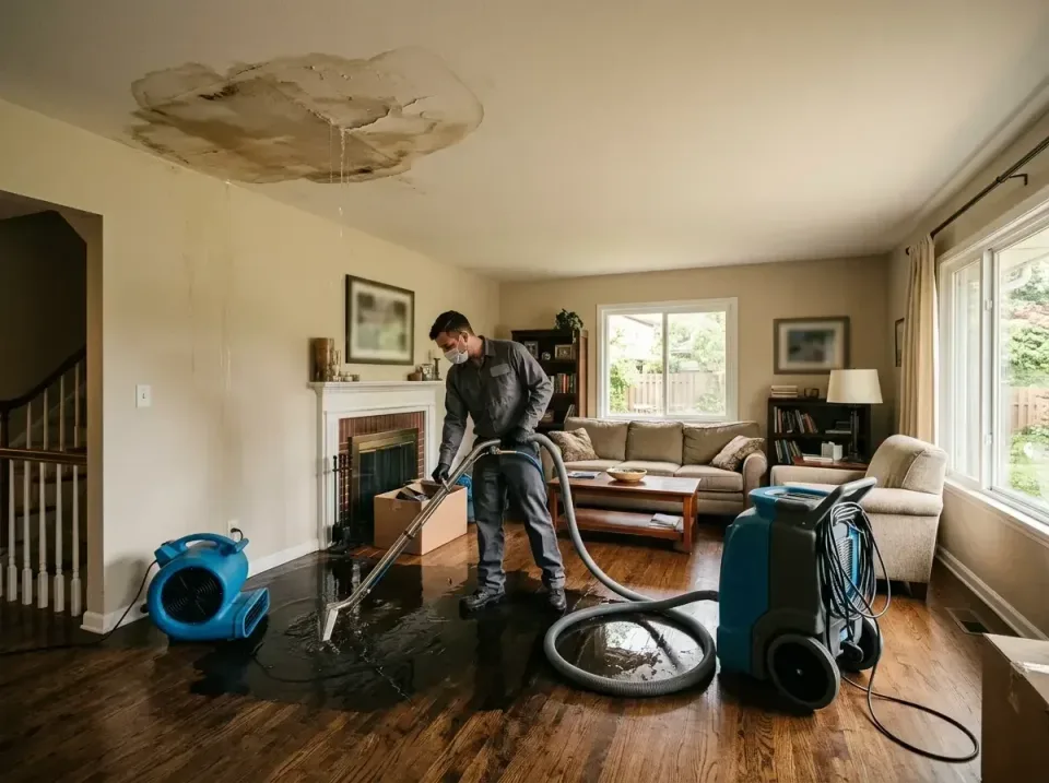 attic-pipe-burst-ceiling-drip-008 — frequently asked questions, Water Damage Restoration & Carpet Care in New Kensington, PA